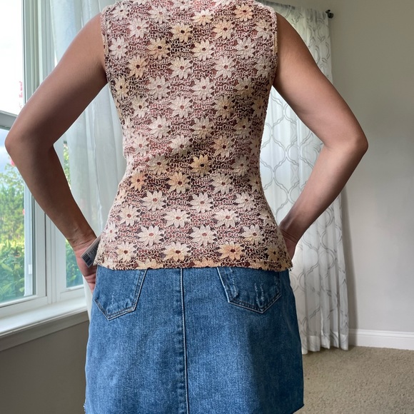 VTG floral tank - Picture 3 of 6